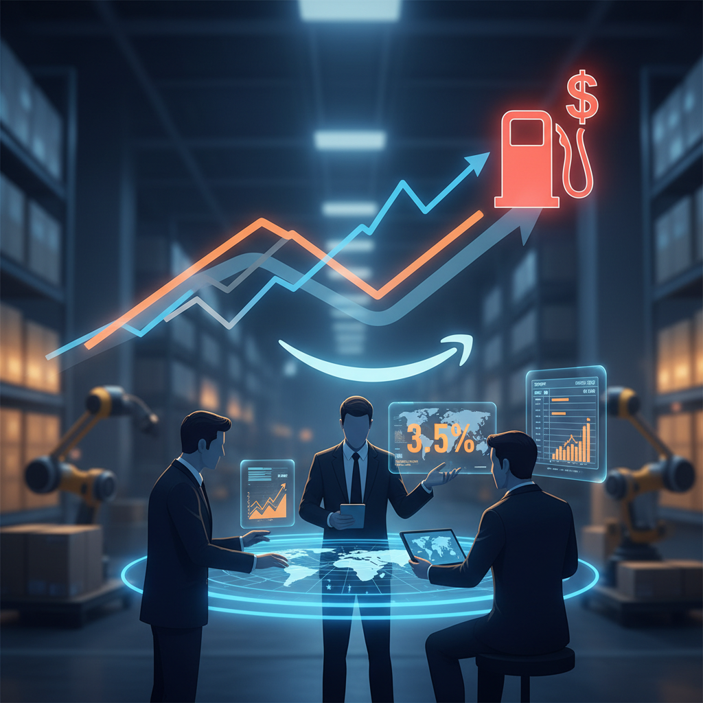 Amazon to add 3.5% fuel and logistics surcharge for sellers as Iran war drives up energy prices - CNBC